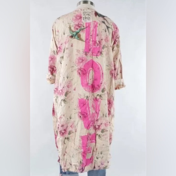 Magnolia Pearl NWT Floral Ettiene Kimono in Phlox Moon - JACKET 901 - Picture 7 of 7